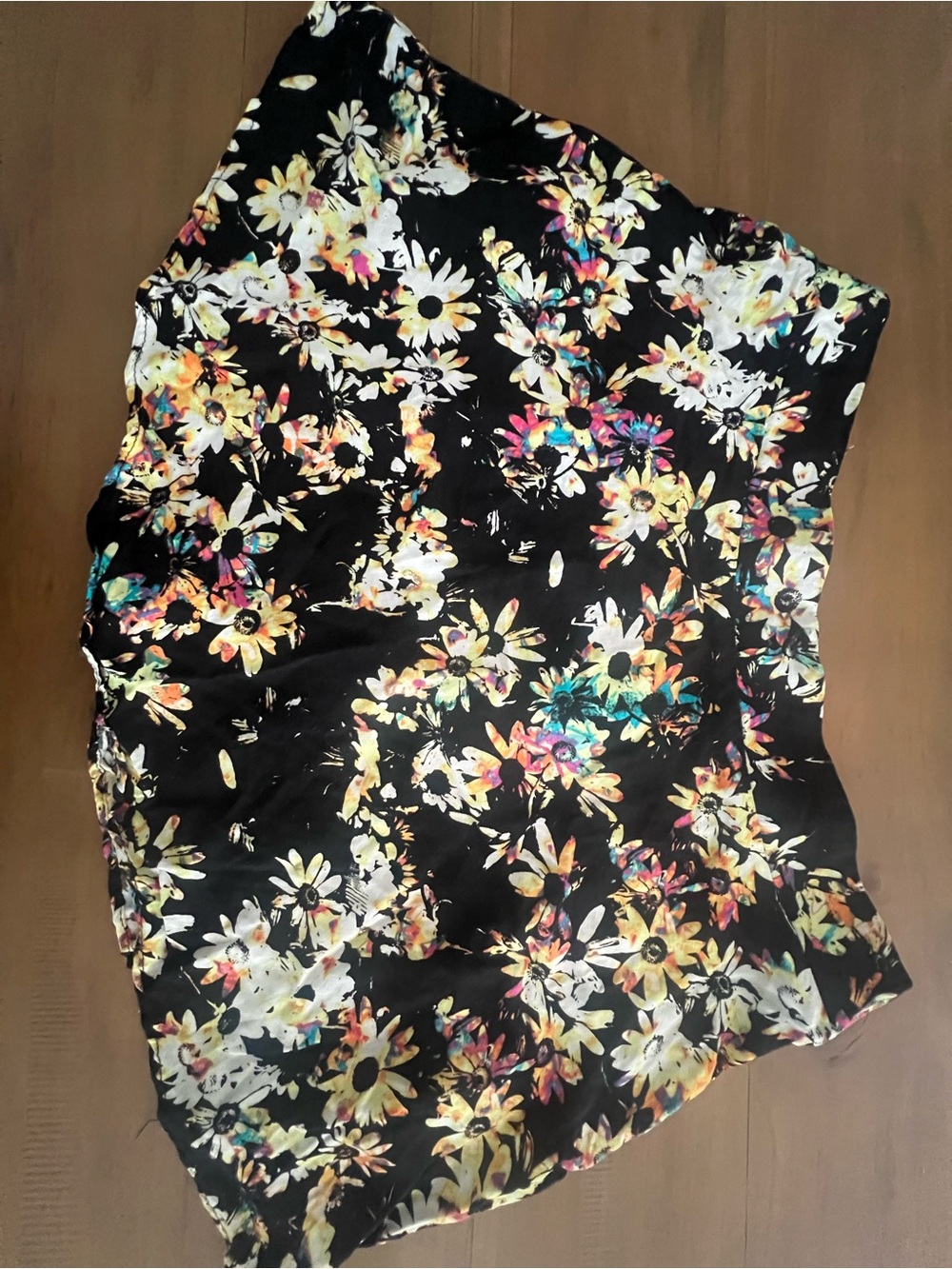 Floral Print Skirt